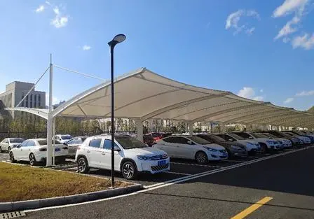 贵州盘州基建采购必看:停车棚选对材质,能省十年维修费